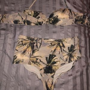 H&M High Waisted Bikini Set!